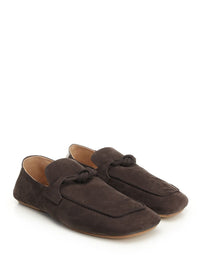Bottega Veneta Bottega Veneta Men "Daddy" Suede Moccasins