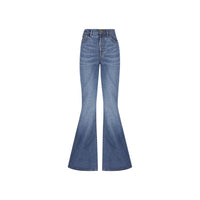 ChloE Chloe Cotton Denim Flared Jeans Women