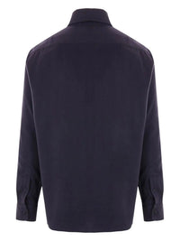 Brunello Cucinelli Men Cotton And Lyocell Shirt