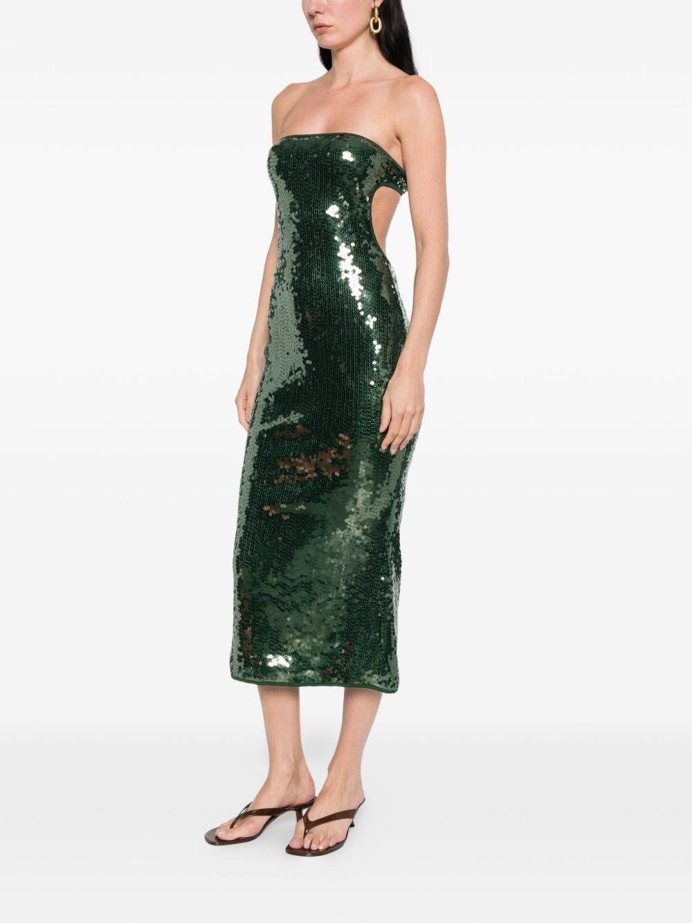 Oseree Oseree Women Sequins Midi Dress