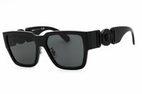 Versace Versace Sunglasses Square Full Rim, Black Frame and Dark Grey Lens VE4483D536087