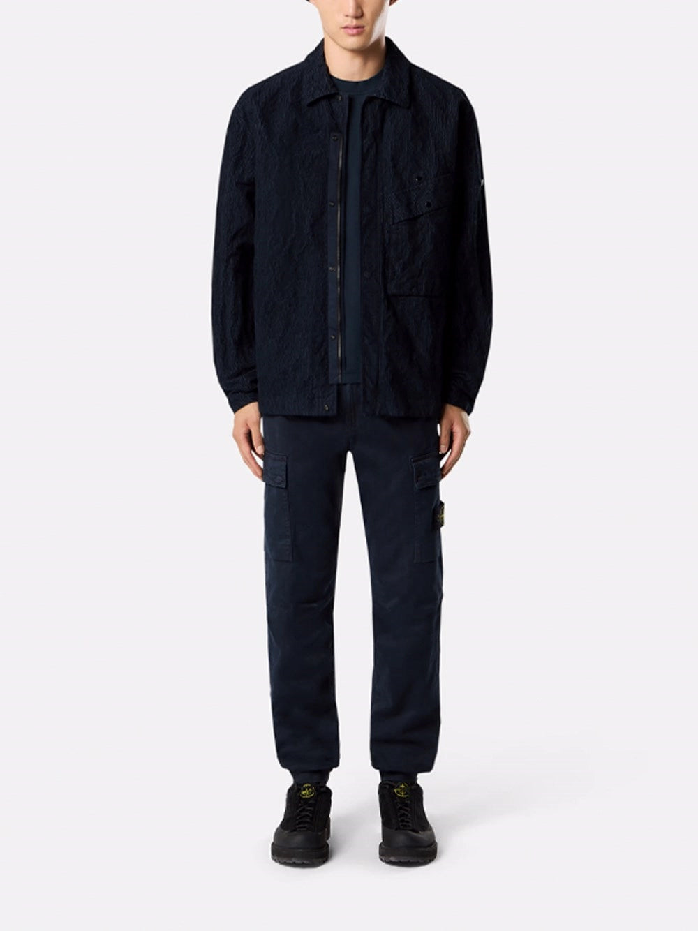 Stone Island Men Garment Dyed `Old` Pants