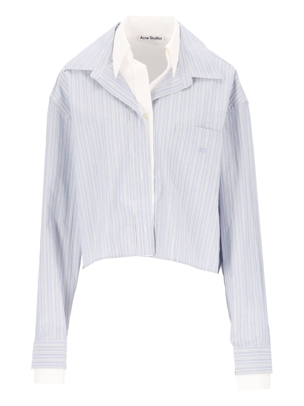 Acne Studios Women Layered Striped Shirt