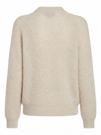 Brunello cucinelli Brunello Cucinelli Women Diamond Yarn English Rib Sweater