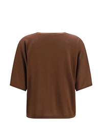 Brunello cucinelli Brunello Cucinelli Women Cashmere And Silk T-Shirt