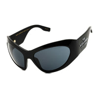 Marc Jacobs Sunglasses Cat Eye Full Rim, Black Frame and Grey Lens MARC773/S0807IR
