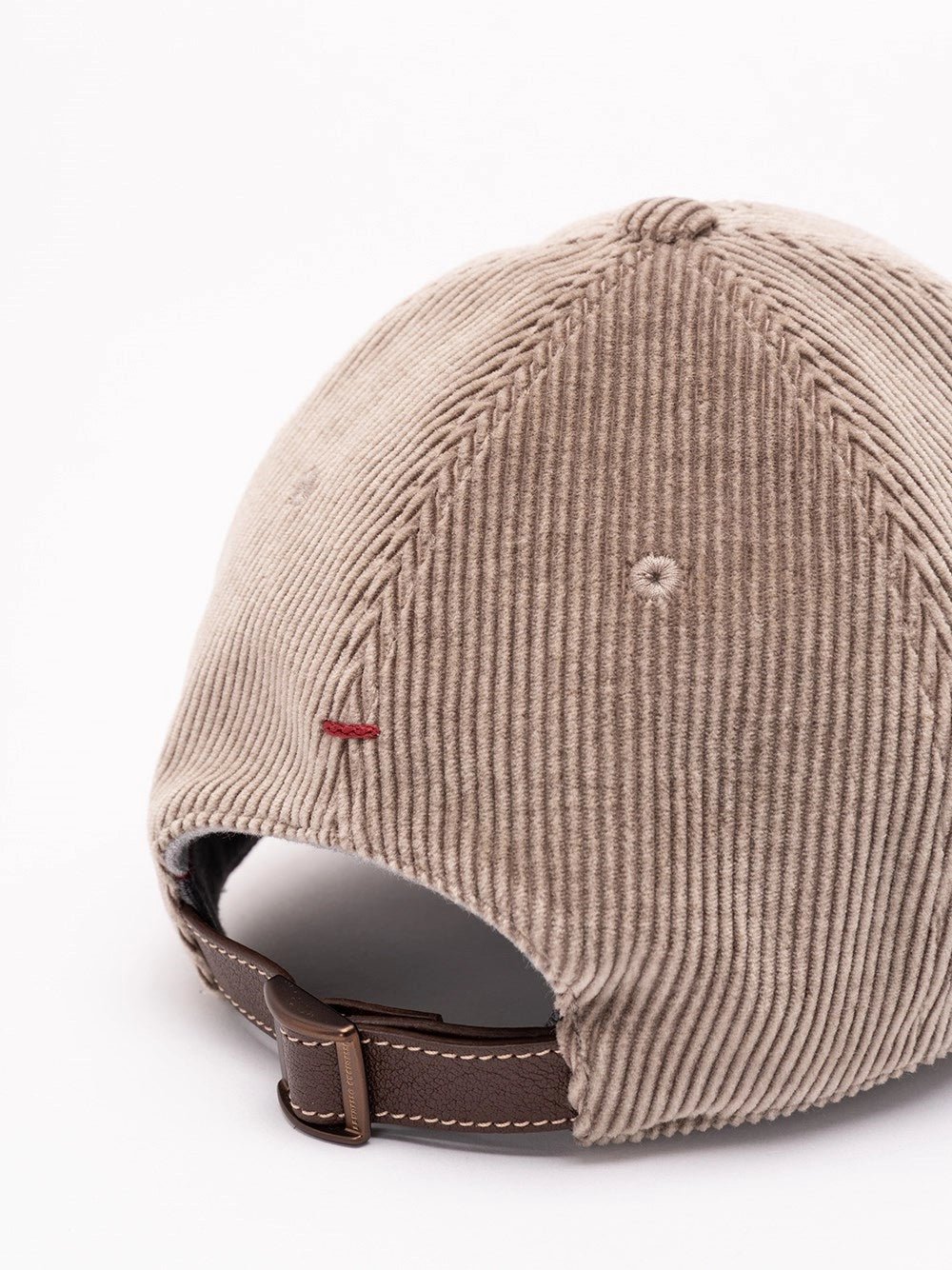 Brunello Cucinelli Men Corduroy Baseball Cap