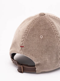 Brunello Cucinelli Men Corduroy Baseball Cap