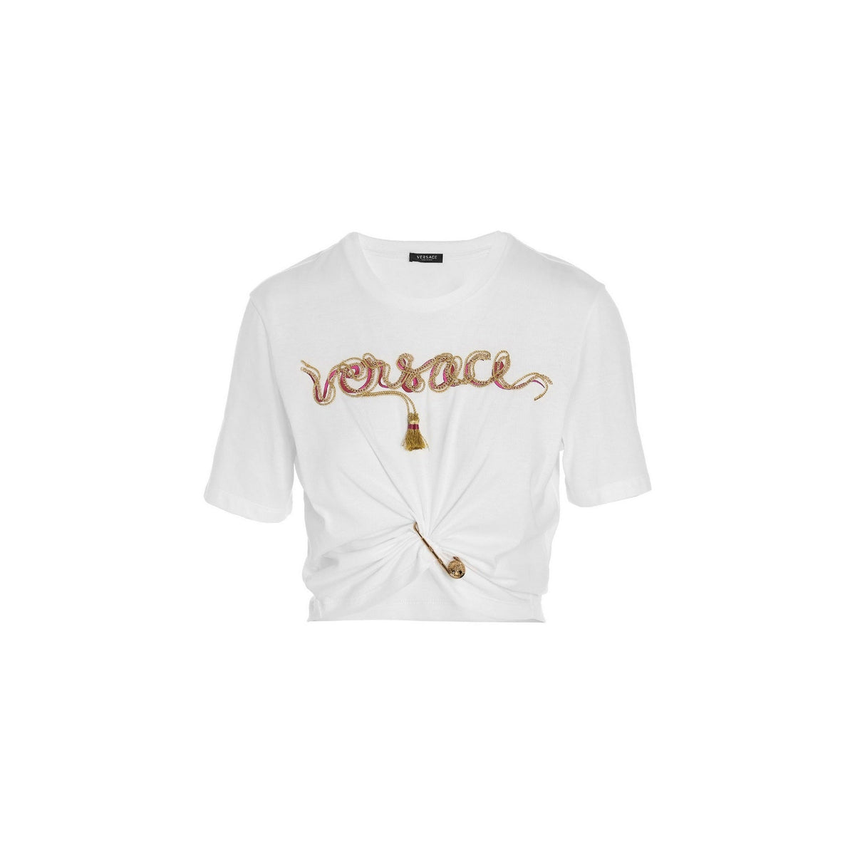 Versace Versace Pin Logo T-Shirt Women