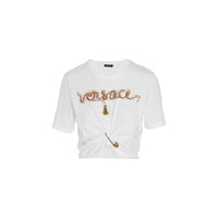 Versace Versace Pin Logo T-Shirt Women