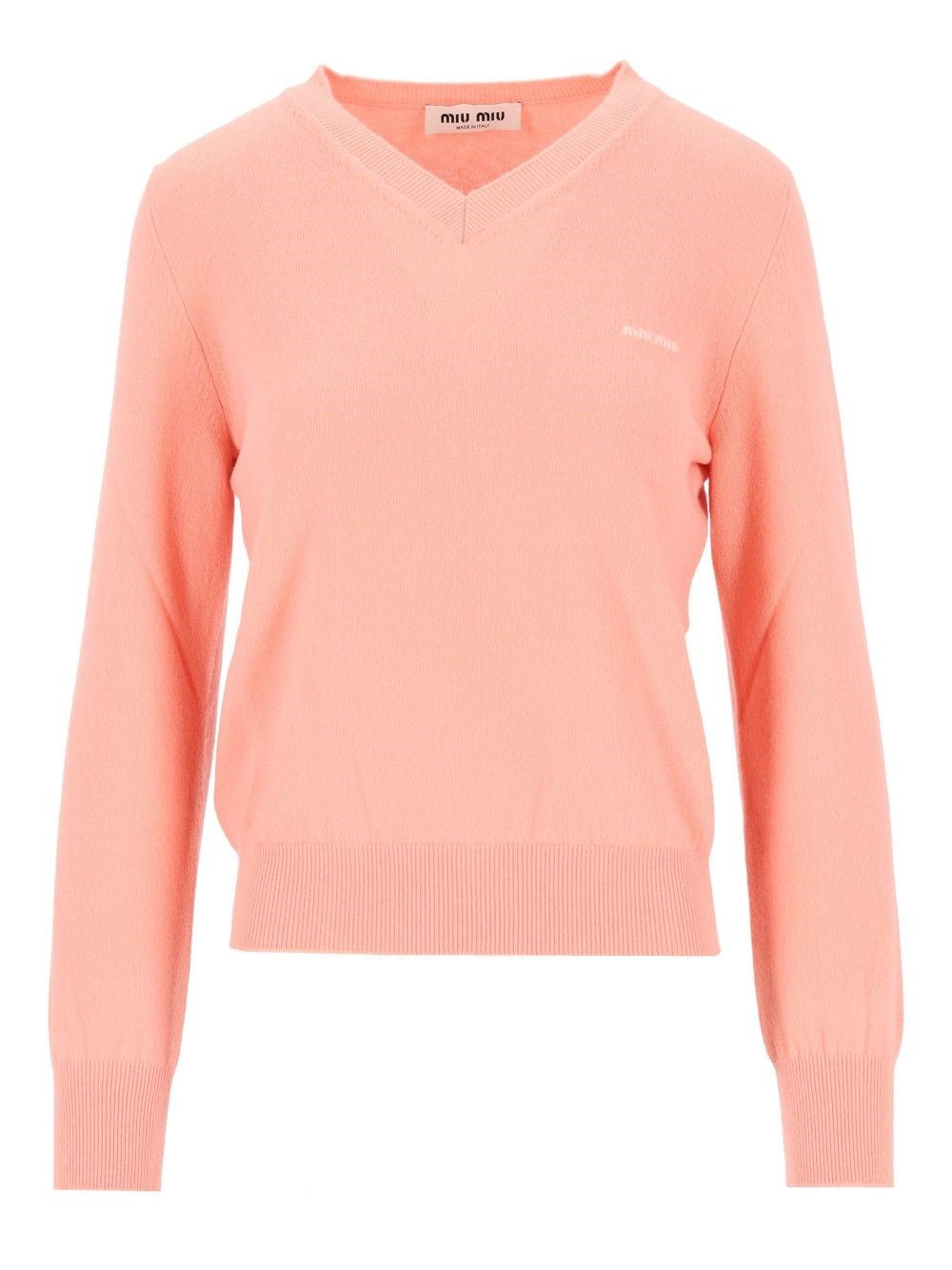 Miu Miu Women V-Neck Wool Sweater