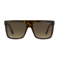 Marc Jacobs Sunglasses Square Full Rim, Havana Frame and Brown Gradient Lens MARC639/S0086HA