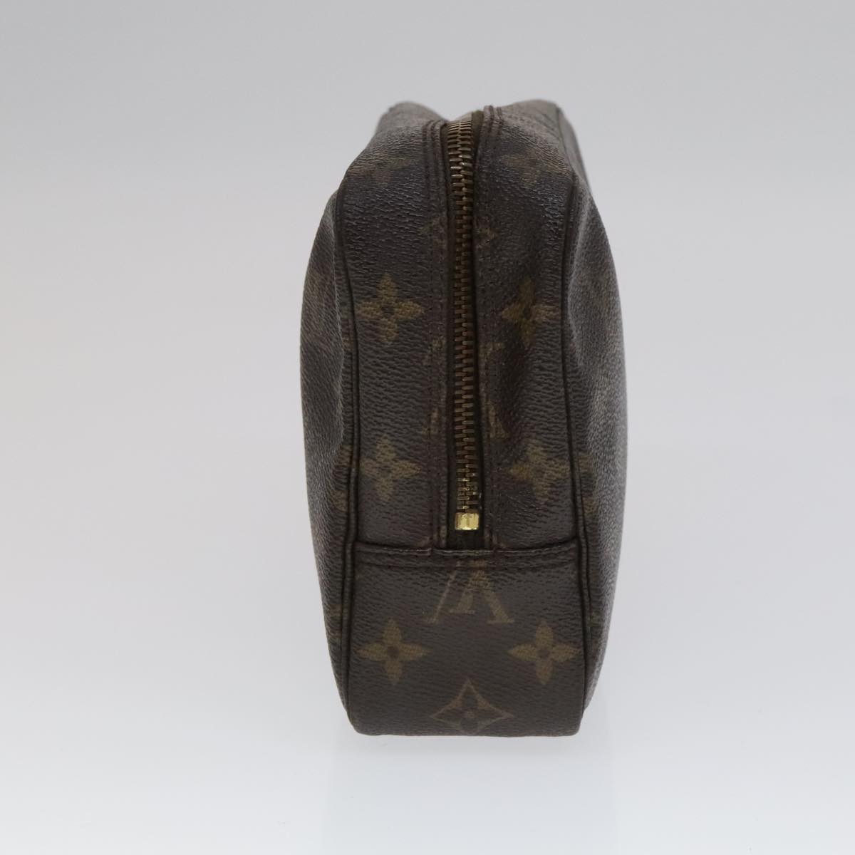 Louis Vuitton Trousse De Toilette Brown Canvas Clutch Bag (Pre-Owned)