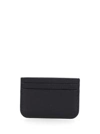 Fendi Fendi Women Leather Card Holder With Ff Logo
