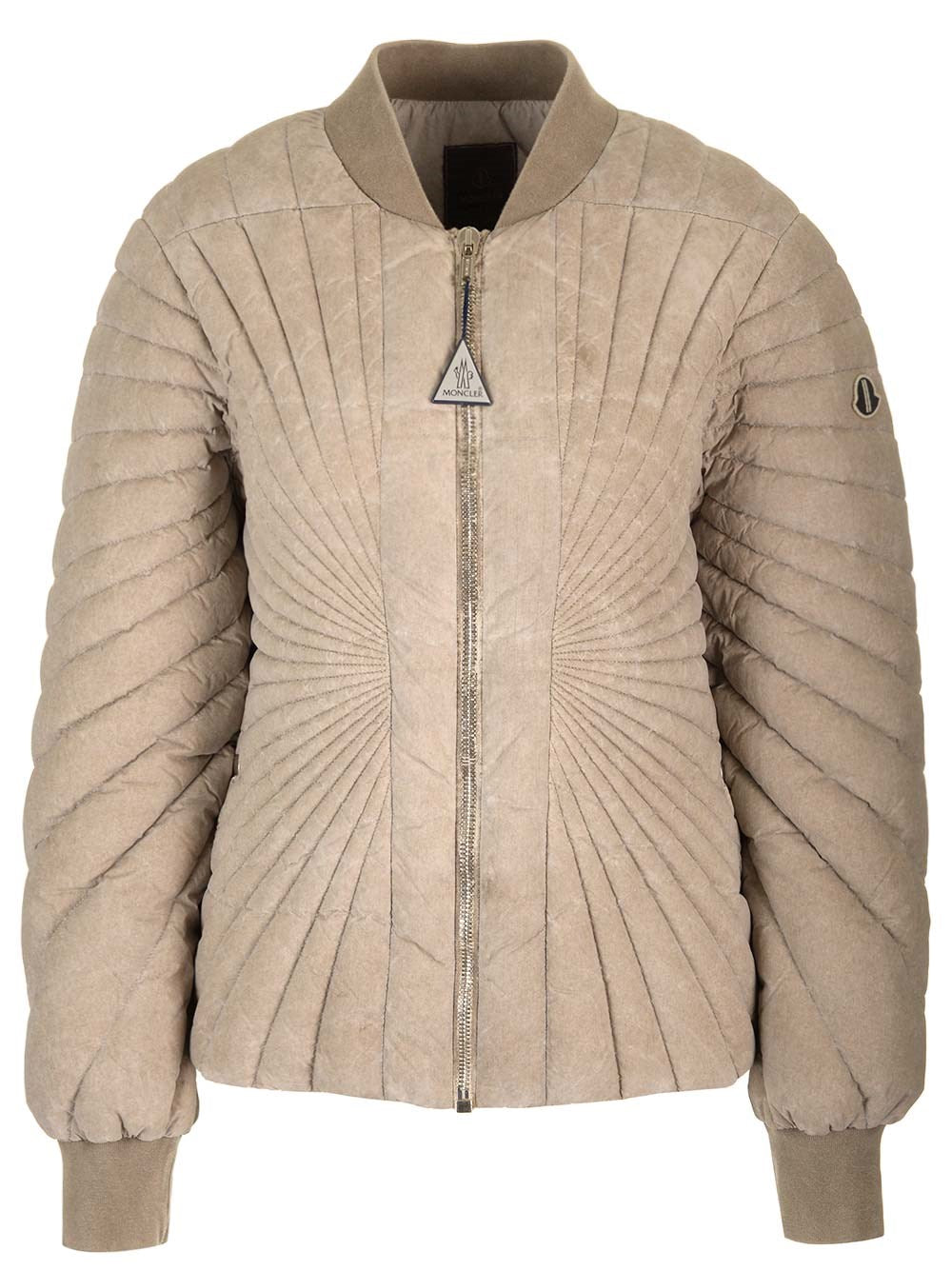 Moncler X Rick Owens Moncler X Rick Owens Women "Radiance Flight" Down Filled Bomber Jacket