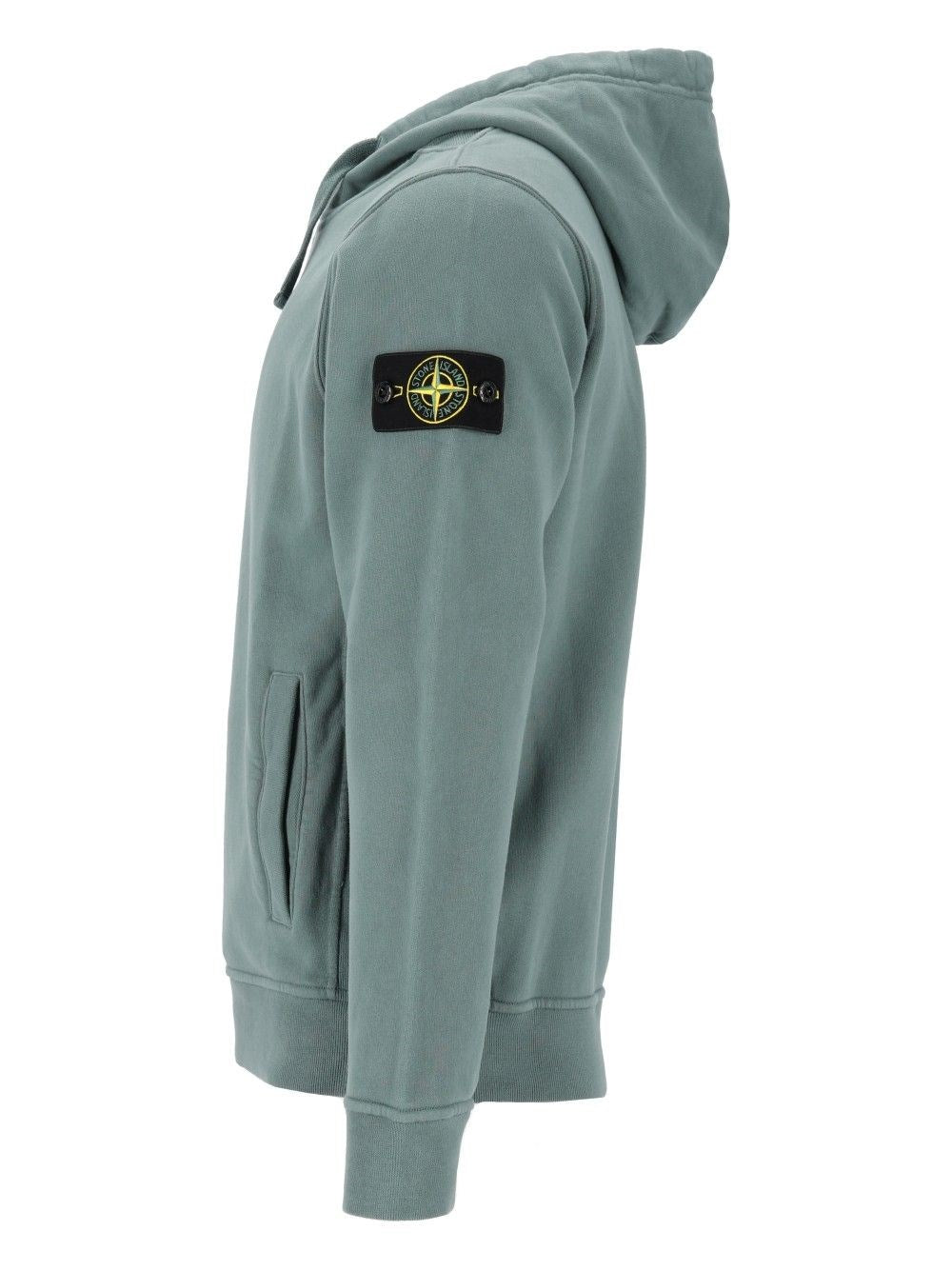 Stone Island Stone Island Men Brushed Organic Cotton Hoodie