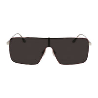 Victoria Beckham Sunglasses Shield Full Rim, Gunmetal Frame and Midnight Blue Lens VB238S041