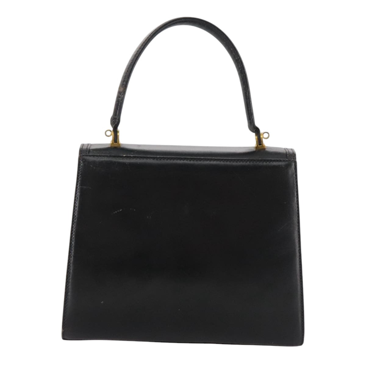 Bally Black Leather Handbag (Pre-Owned)