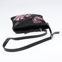 Prada Re-Edition Black Canvas Shoulder Bag (Authentic Pre-Loved)