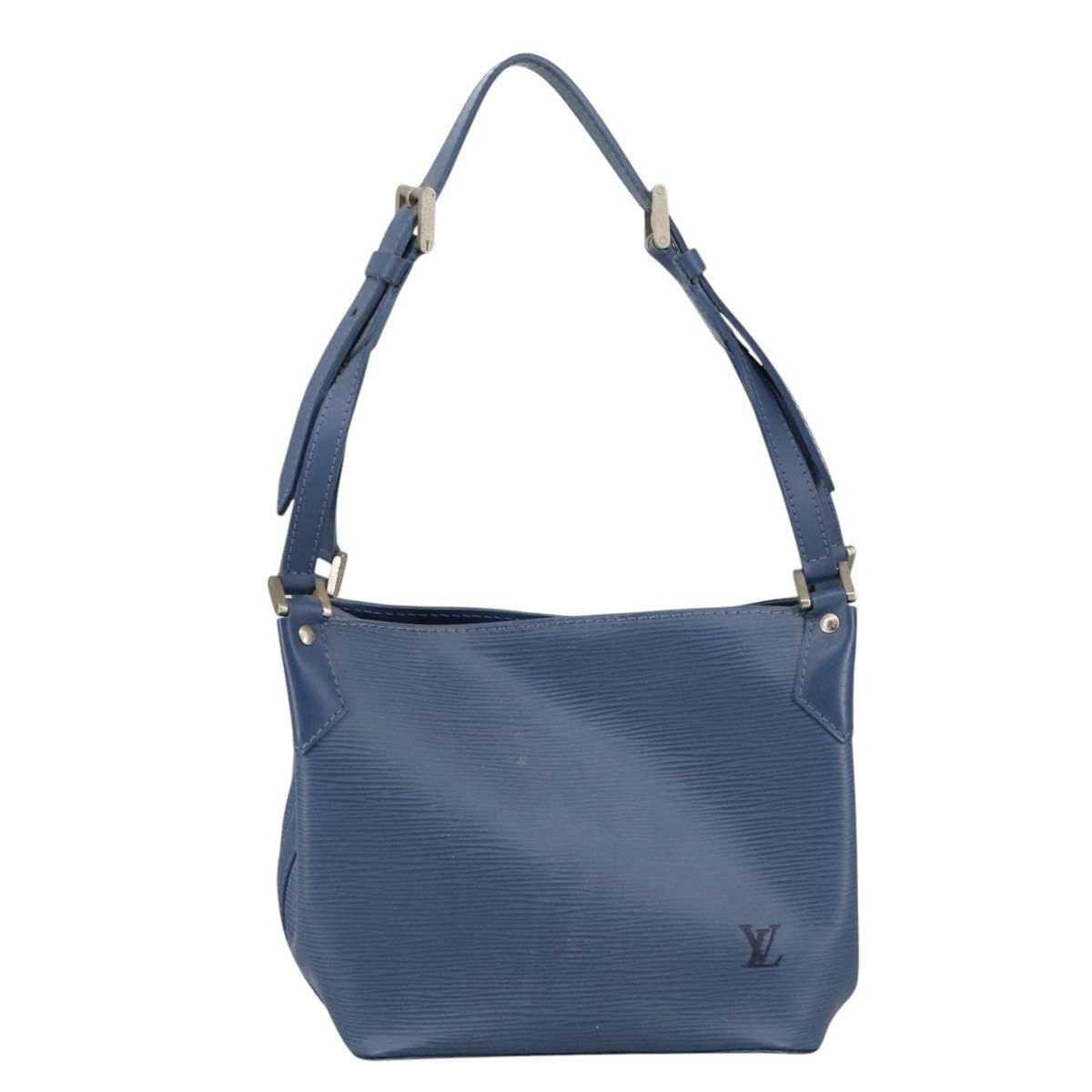 Louis Vuitton Mandala Blue Leather Shoulder Bag (Pre-Owned)