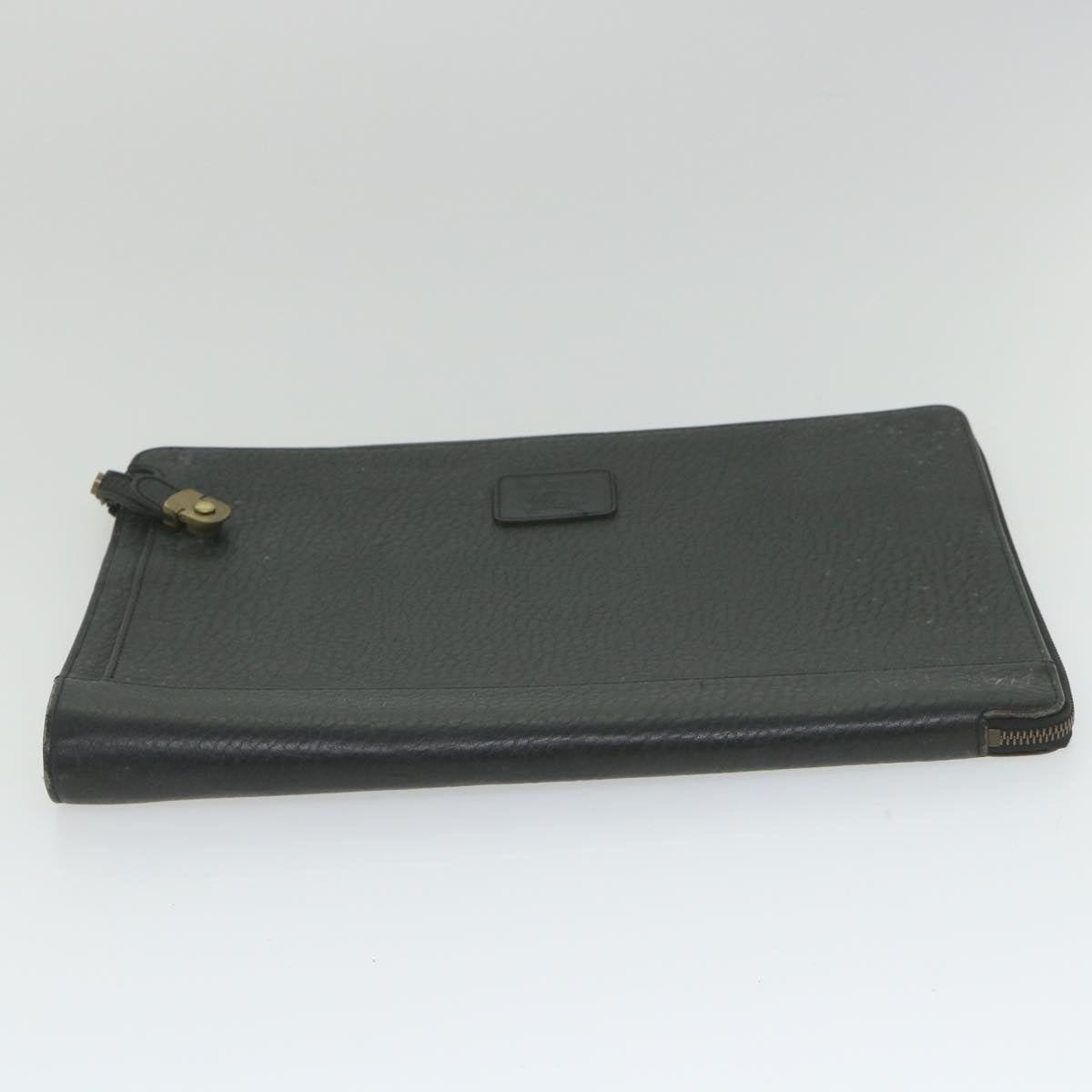 Burberry Black Leather Briefcase Bag (Pre-Owned)