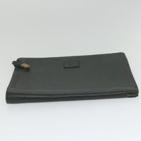 Burberry Black Leather Briefcase Bag (Pre-Owned)
