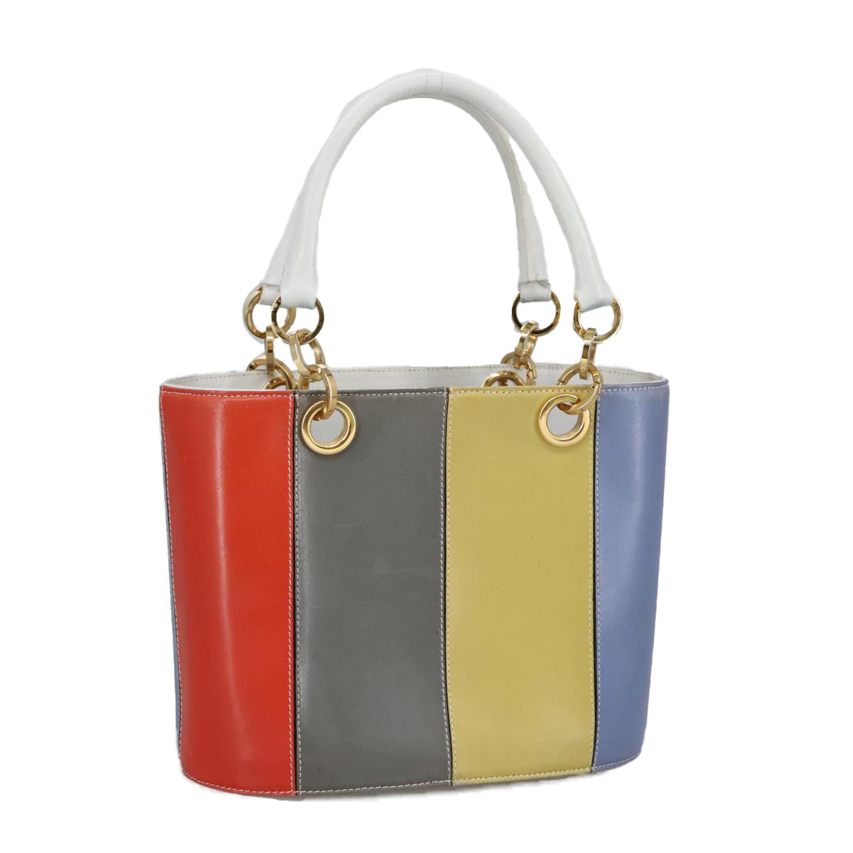 Salvatore Ferragamo Gancini Multicolour Leather Handbag (Pre-Owned)