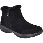 Elinot Womens Suede Slip On Ankle Boots