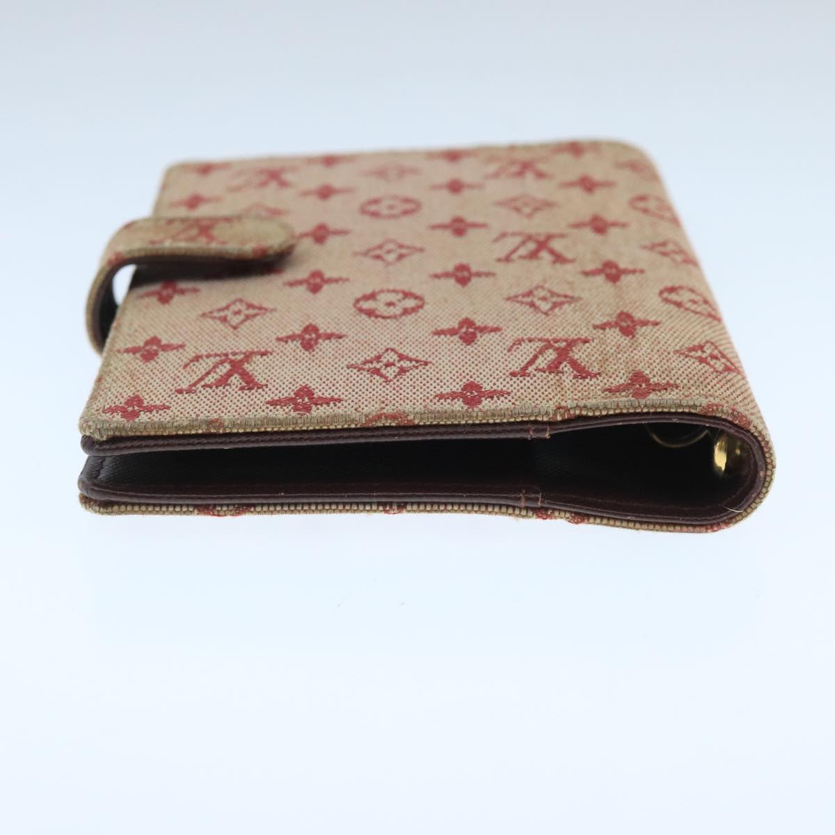 Louis Vuitton Agenda Pm Red Canvas Wallet  (Pre-Owned)