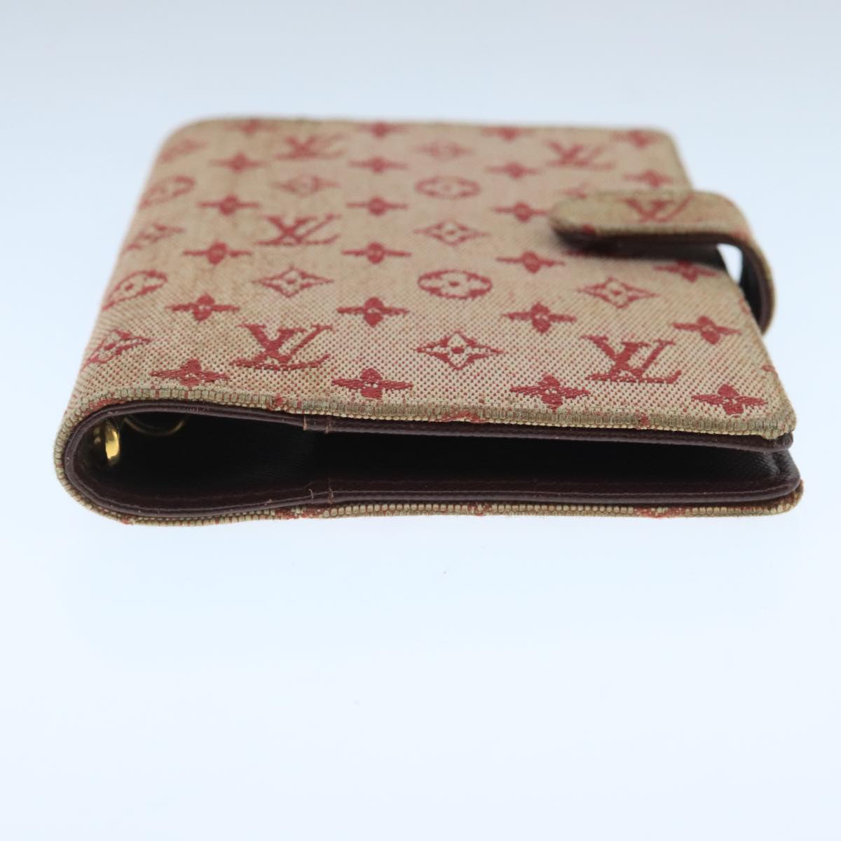 Louis Vuitton Agenda Pm Red Canvas Wallet  (Pre-Owned)