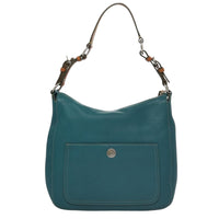 Coach Blue Leather Shoulder Bag (Pre-Owned) OS Blue