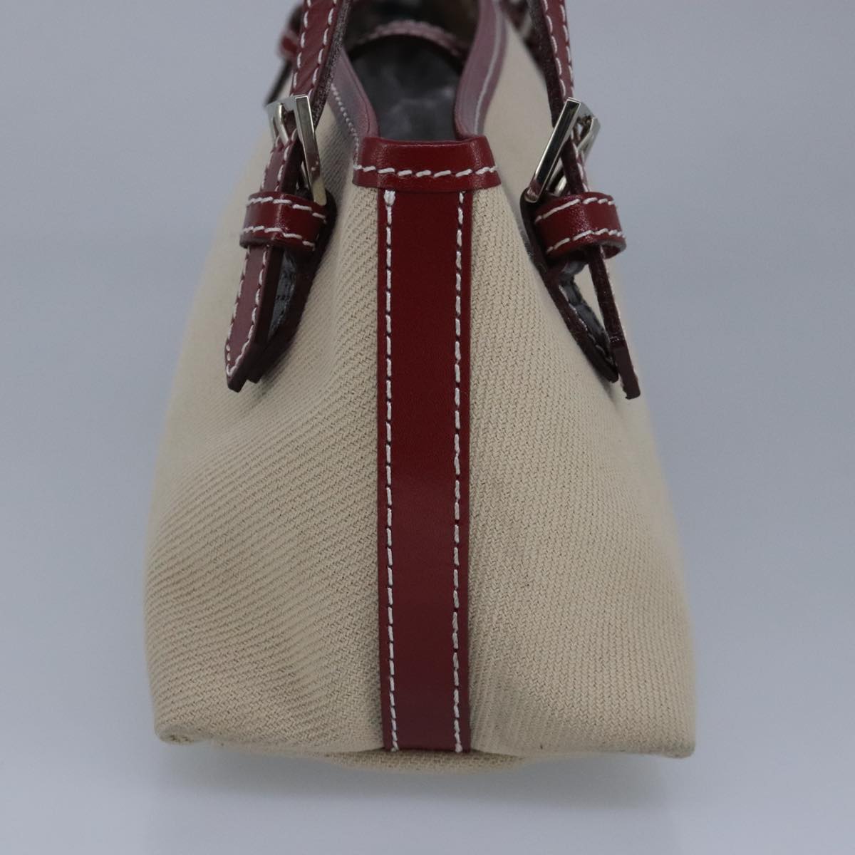 Burberry Blue Label Beige Canvas Handbag (Pre-Owned)