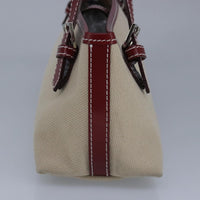 Burberry Blue Label Beige Canvas Handbag (Pre-Owned)