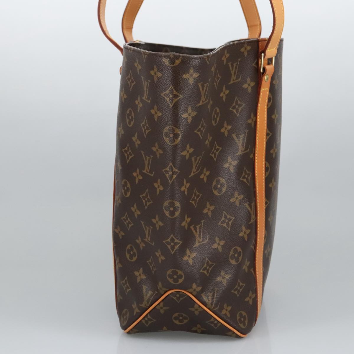 Louis Vuitton Shopping Brown Canvas Tote Bag (Pre-Owned)