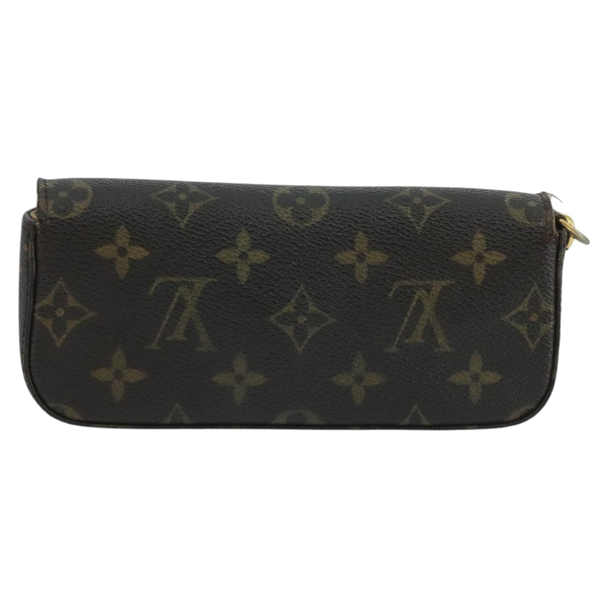Louis Vuitton Etui À Lunettes Brown Canvas Clutch Bag (Pre-Owned)
