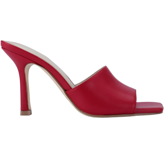Danria Womens Solid Peep-Toe Heels