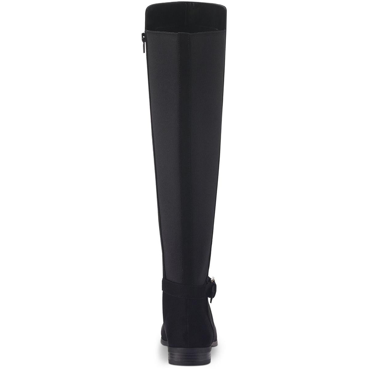 Kimmball Womens Solid Tall Over-The-Knee Boots