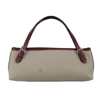 Burberry Blue Label Beige Canvas Handbag (Pre-Owned)
