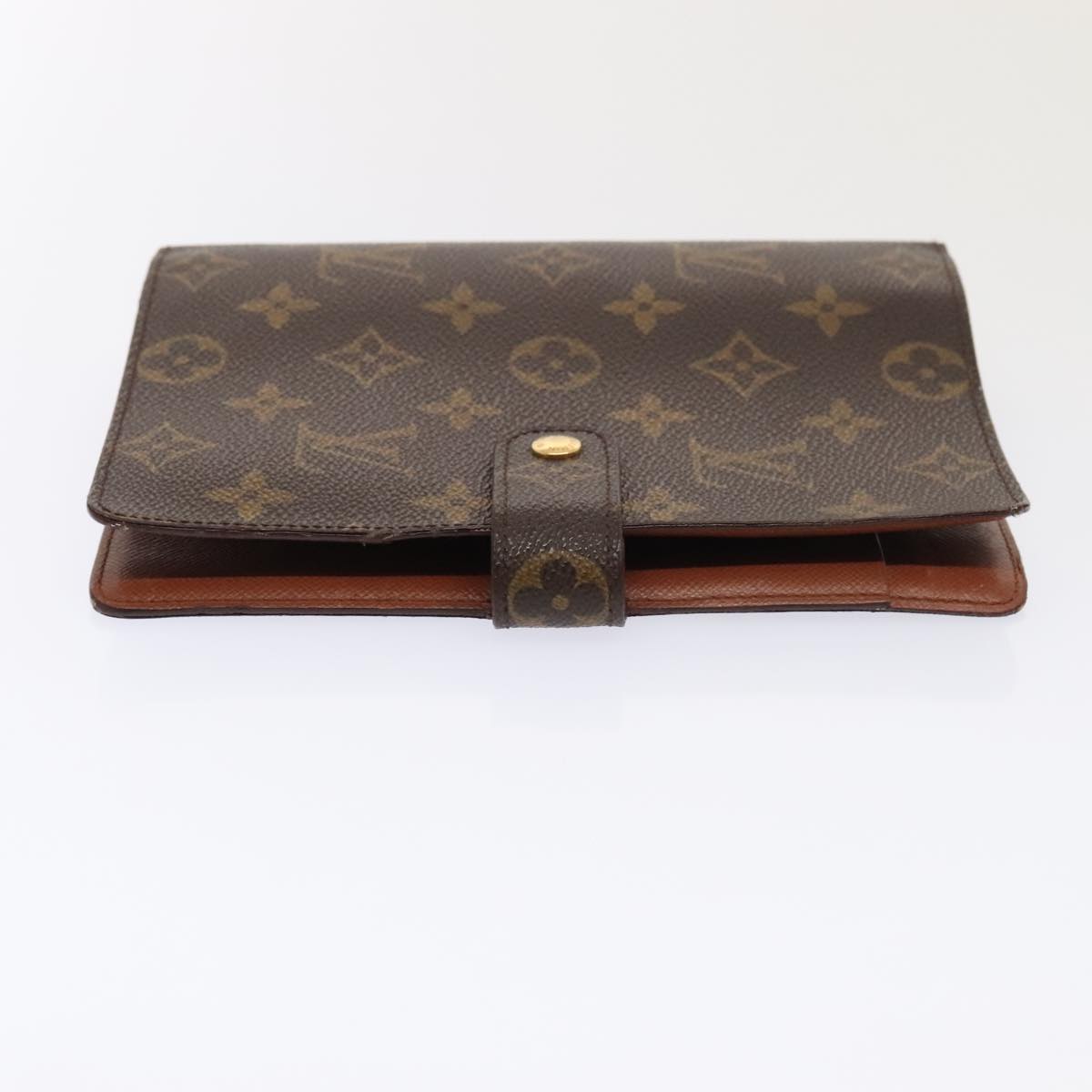 Louis Vuitton Agenda Cover Brown Canvas Wallet  (Pre-Owned)