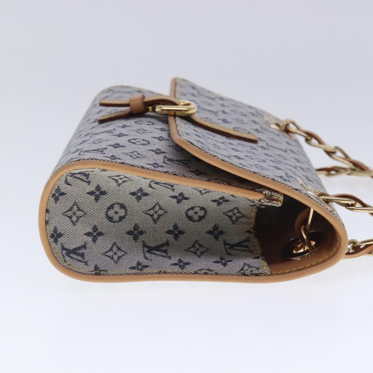 Louis Vuitton Camille Navy Canvas Shoulder Bag (Pre-Owned)