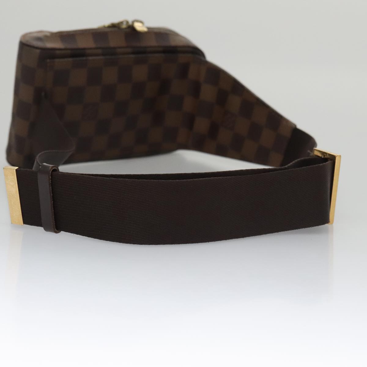 Louis Vuitton Geronimos Brown Canvas Shoulder Bag (Pre-Owned)