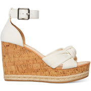 Colette Womens Open Toe Ankle Strap Wedge Heels