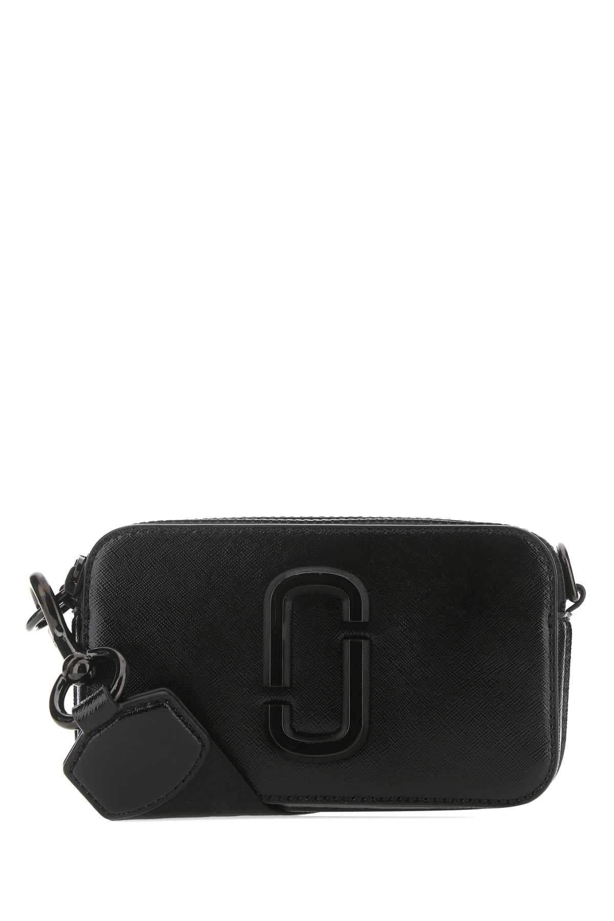 MARC JACOBS Marc Jacobs Women Black Leather Small The Snapshot Crossbody Bag