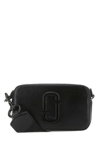 MARC JACOBS Marc Jacobs Women Black Leather Small The Snapshot Crossbody Bag