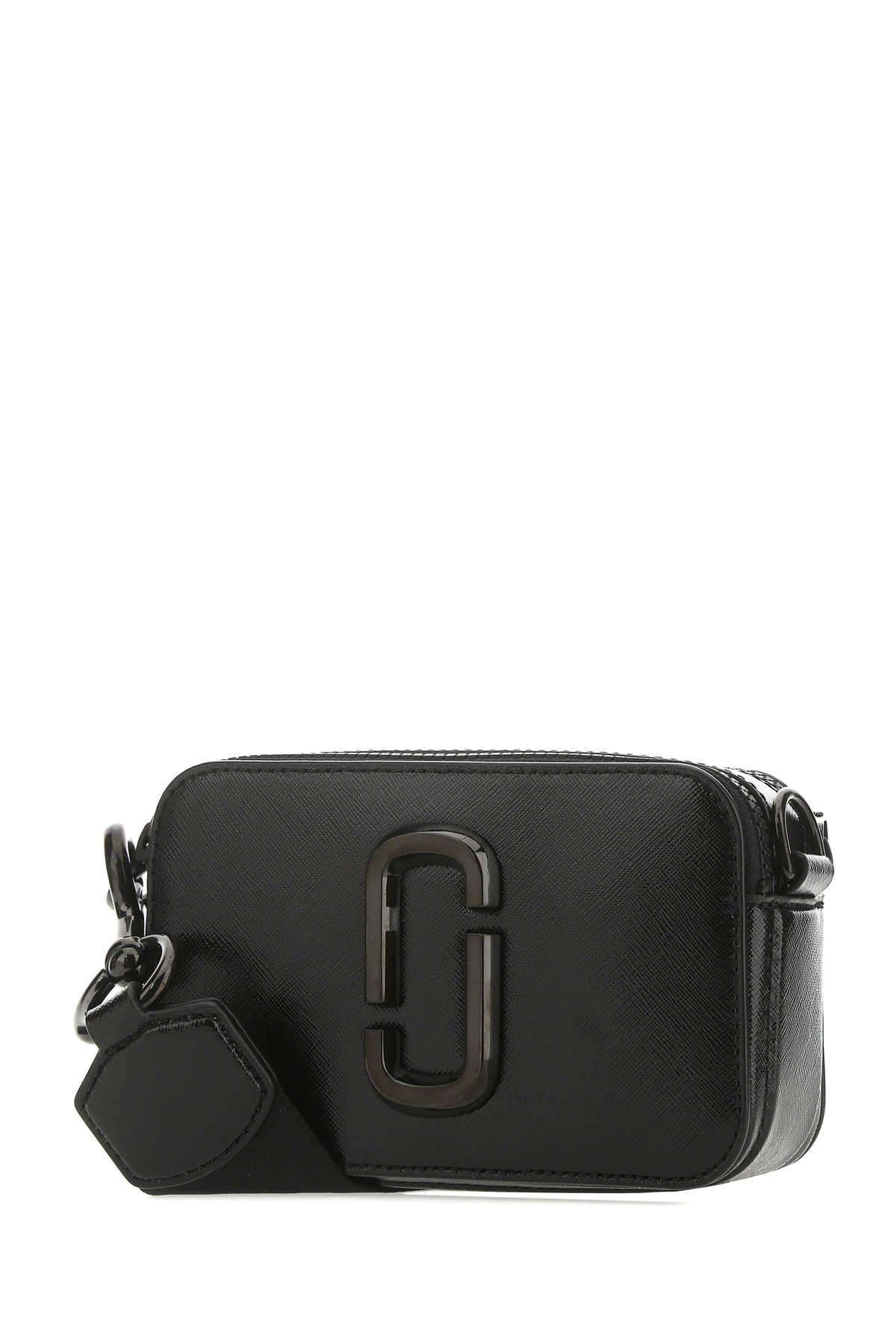 MARC JACOBS Marc Jacobs Women Black Leather Small The Snapshot Crossbody Bag