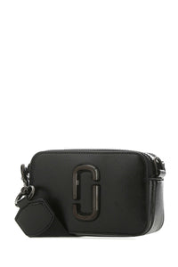 MARC JACOBS Marc Jacobs Women Black Leather Small The Snapshot Crossbody Bag