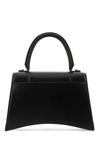 BALENCIAGA Balenciaga Women Black Leather Medium Hourglass Handbag