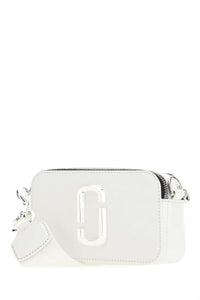 MARC JACOBS Marc Jacobs Women White Leather Small The Snapshot Crossbody Bag