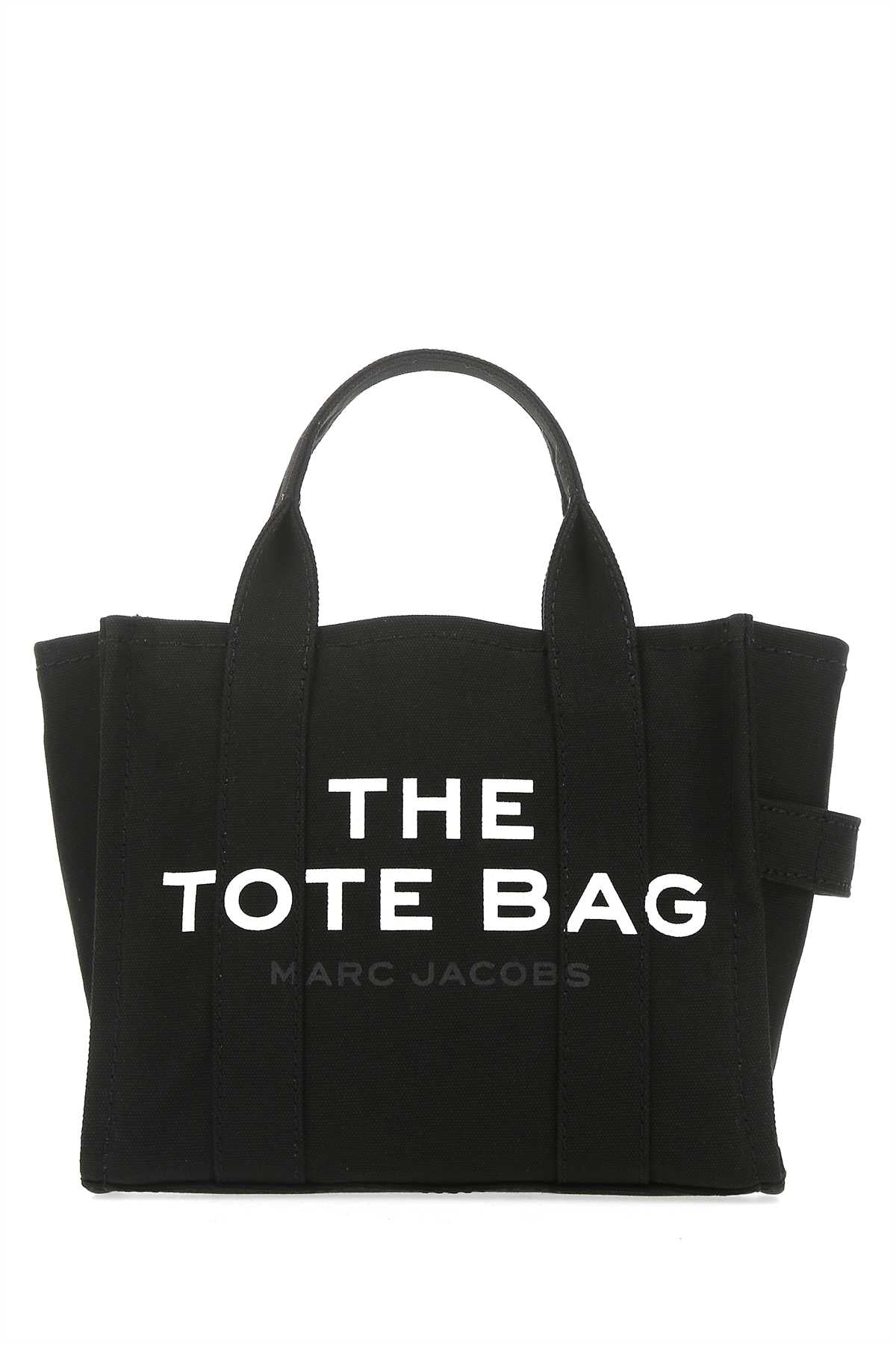 MARC JACOBS Marc Jacobs Women Black Canvas Mini The Tote Bag Handbag