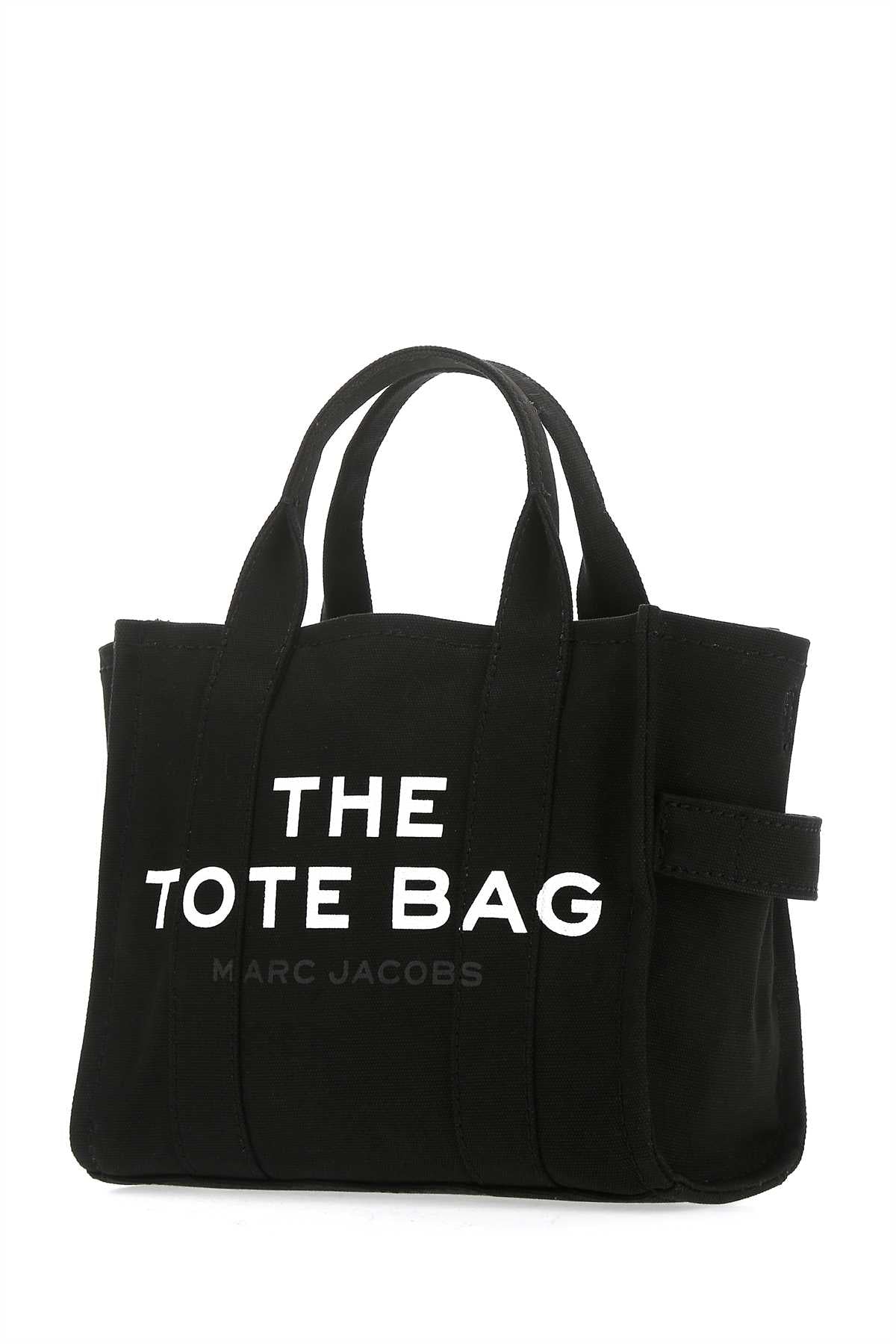 MARC JACOBS Marc Jacobs Women Black Canvas Mini The Tote Bag Handbag